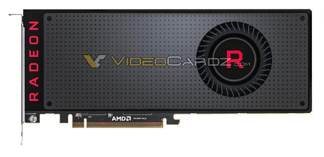 Фото референсной видеокарты AMD Radeon RX Vega 64