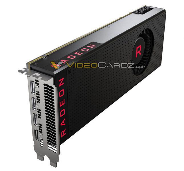 Фото референсной видеокарты AMD Radeon RX Vega 64