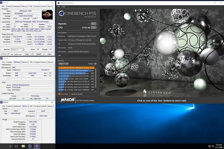 AMD Ryzen Threadripper 1950X удалось разогнать до частоты 5,2 ГГц LN2