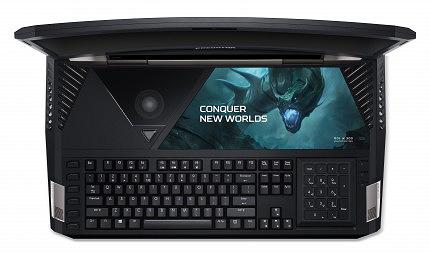 В России начались продажи игрового ноутбука Acer Predator 21 Х за 699 990 р.