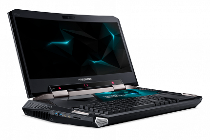 В России начались продажи игрового ноутбука Acer Predator 21 Х за 699 990 р.