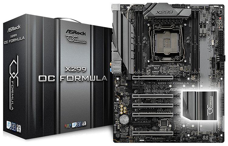ASRock X299 OC Formula материнская плата для оверклокеров 