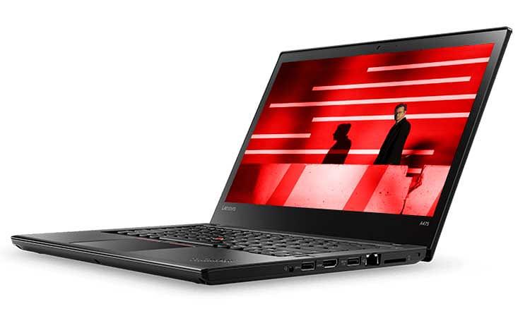 Первые ноутбуки с процессороами AMD Pro A12 — Lenovo ThinkPad A275 и A475
