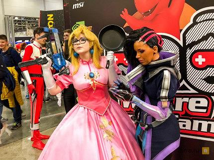 Немножко симпатичных косплееров с Игромира и Comic Con 2017