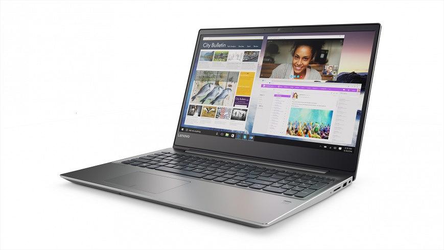Старт продаж ноутбуков Lenovo IdeaPad 720-15. Модель с процессором i7-8550U от 67000 руб.