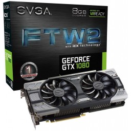 Видеокарта EVGA GeForce GTX 1080 FTW2 GAMING 8192Mb (08G-P4-6686-KR) - 1