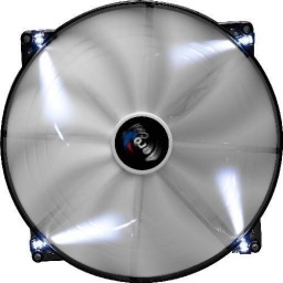 Вентилятор для корпуса Aerocool Silent Master Green LED 200mm - 3