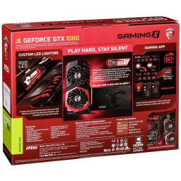 Видеокарта MSI GeForce GTX 1060 GAMING X 6G - 15