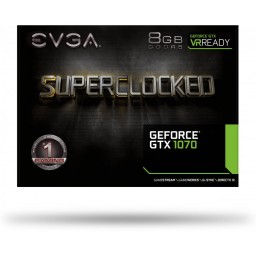 Видеокарта nVidia GeForce GTX1070 EVGA SC GAMING ACX 3.0 PCI-E 8192Mb (08G-P4-6173-KR) - 5