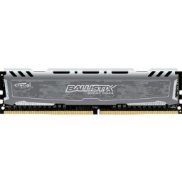 Оперативная память DDR4 8Gb Crucial Ballistix Sport LT Gray 2666MHz (BLS8G4D26BFSB) - 1
