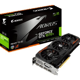 Видеокарта nVidia GeForce GTX1070 Ti Gigabyte Aorus PCI-E 8192Mb (GV-N107TAORUS-8GD) - 10