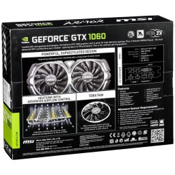 Видеокарта MSI GeForce GTX 1060 6144Mb (GTX 1060 ARMOR 6G OCV1) - 5