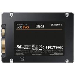 Твердотельный накопитель SSD 250Gb Samsung 860 EVO SATA3 (MZ-76E250BW) - 3