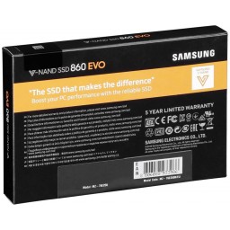 Твердотельный накопитель SSD 250Gb Samsung 860 EVO SATA3 (MZ-76E250BW) - 4