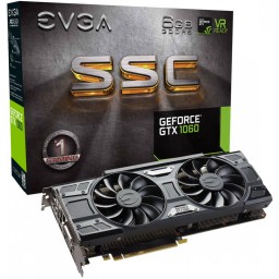 Видеокарта EVGA GeForce GTX 1060 SSC GAMING 6144Mb (06G-P4-6267-KR) - 6