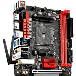 Материнская плата ASRock Fatal1ty AB350 Gaming-ITX/ac mini-ITX WIFI AM4 - 1