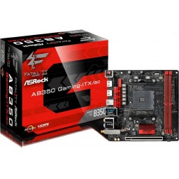 Материнская плата ASRock Fatal1ty AB350 Gaming-ITX/ac mini-ITX WIFI AM4 - 5
