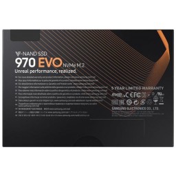 Твердотельный накопитель SSD 250Gb Samsung 970 Evo SATA3 M.2 (MZ-V7E250BW) - 4