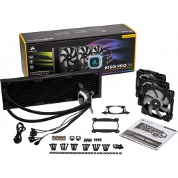 Водяная система охлаждения Corsair Hydro H150i PRO - 8