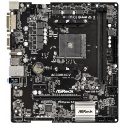 Материнская плата ASRock AB350M-HDV mATX AM4 - 1