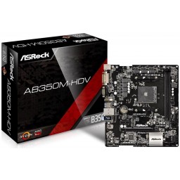 Материнская плата ASRock AB350M-HDV mATX AM4 - 4