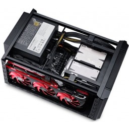 Корпус Cooler Master Elite 130 Black Mini-ITX (RC-130-KKN1) - 6
