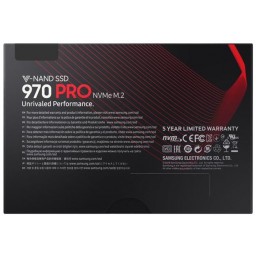 Твердотельный накопитель SSD 1Tb Samsung 970 PRO Series NVMe M.2 (MZ-V7P1T0BW) - 3
