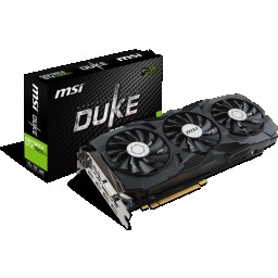 Видеокарта MSI GeForce GTX 1080 Ti DUKE OC 11264Mb (GTX 1080 Ti DUKE 11G OC) - 8