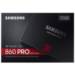 Твердотельный накопитель SSD 512Gb Samsung 860 PRO Series SATA3 (MZ-76P512BW) - 15