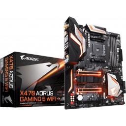Материнская плата Gigabyte X470 AORUS Gaming 5 WiFi AM4 - 5