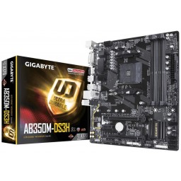 Материнская плата Gigabyte GA-AB350M-DS3H mATX AM4 - 1