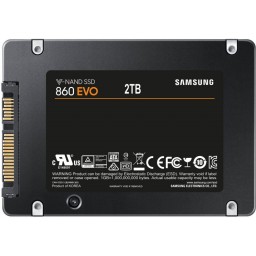 Твердотельный накопитель SSD 2Tb Samsung 860 EVO Series TLC SATA3 (MZ-76E2T0BW) - 3
