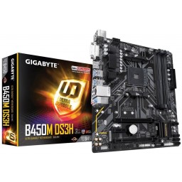 Материнская плата Gigabyte B450M DS3H mATX AM4 - 1