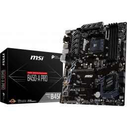 Материнская плата MSI B450-A PRO AM4 - 5