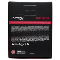 Оперативная память 32Gb 3600MHz Kingston HyperX Predator 4x8Gb KIT CL17 DDR4 (HX436C17PB3K4/32) - 4