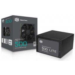 Блок питания 500W Cooler Master MasterWatt Lite 500 (MPX-5001-ACABW-EU) - 4