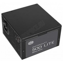 Блок питания 500W Cooler Master MasterWatt Lite 500 (MPX-5001-ACABW-EU) - 6