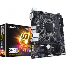 Материнская плата Gigabyte B360M D2V mATX 1151v2 - 6