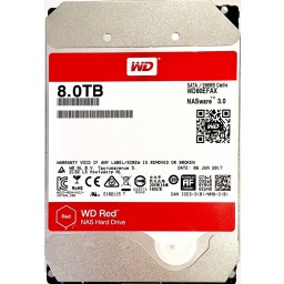 Жесткий диск 8Tb Western Digital WD Red NAS (WD80EFAX) - 1