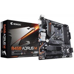 Материнская плата Gigabyte B450 AORUS M mATX AM4 - 1