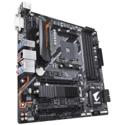 Материнская плата Gigabyte B450 AORUS M mATX AM4 - 4