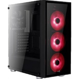 Корпус AeroCool Quartz Red TG (EN68934) - 1