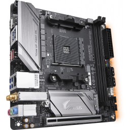 Материнская плата Gigabyte B450 I AORUS PRO WIFI mini-ITX AM4 - 2