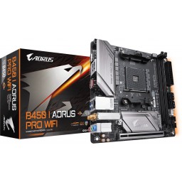 Материнская плата Gigabyte B450 I AORUS PRO WIFI mini-ITX AM4 - 5