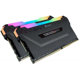 Оперативная память 16Gb 3000MHz Corsair Vengeance RGB PRO 2x8Gb KIT CL15 DDR4  (CMW16GX4M2C3000C15) - 1