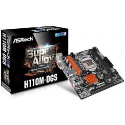 Материнская плата ASRock H110M-DGS - 3
