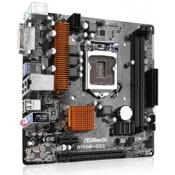 Материнская плата ASRock H110M-DGS - 4