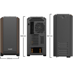 Корпус Be Quiet Silent Base 601 Orange (BG025) - 5