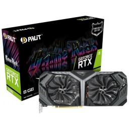 Видеокарта Palit GeForce RTX 2080 GameRock Premium 8G - 1