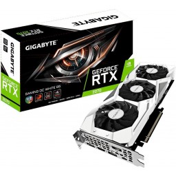 Видеокарта Gigabyte GeForce RTX 2070 8G (GV-N2070GAMINGOC WHITE-8GC)  - 8